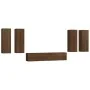 Set de muebles para TV 6 pzas madera contrachapada roble marrón von , TV-Möbel - Ref: Foro24-3114349, Preis: 247,70 €, Rabatt: %