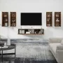 Set de muebles para TV 6 pzas madera contrachapada roble marrón von , TV-Möbel - Ref: Foro24-3114349, Preis: 247,70 €, Rabatt: %
