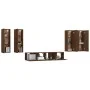 Set de muebles para TV 6 pzas madera contrachapada roble marrón von , TV-Möbel - Ref: Foro24-3114349, Preis: 247,70 €, Rabatt: %