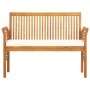 Set comedor de jardín 3 pzas y cojines madera maciza de acacia by , Garden sets - Ref: Foro24-3120457, Price: 500,56 €, Disco...