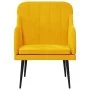 Sillón de terciopelo amarillo 63x76x80 cm von , Sessel - Ref: Foro24-351460, Preis: 90,16 €, Rabatt: %