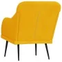 Sillón de terciopelo amarillo 63x76x80 cm von , Sessel - Ref: Foro24-351460, Preis: 90,16 €, Rabatt: %