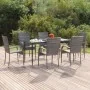 Juego de comedor de jardín 7 piezas ratán sintético gris von , Gartensets - Ref: Foro24-3156677, Preis: 396,02 €, Rabatt: %