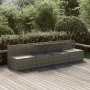 Set de muebles de jardín 4 pzas y cojines ratán sintético gris by , Garden sets - Ref: Foro24-3157369, Price: 347,98 €, Disco...
