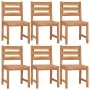 Juego de comedor de jardín 7 piezas madera maciza de teca von , Gartensets - Ref: Foro24-3157182, Preis: 643,68 €, Rabatt: %
