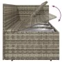 Set de muebles de jardín 6 pzas y cojines ratán sintético gris by , Garden sets - Ref: Foro24-3157315, Price: 513,37 €, Disco...