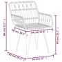 Juego de comedor de jardín 7 piezas ratán sintético negro von , Gartensets - Ref: Foro24-3157870, Preis: 562,26 €, Rabatt: %