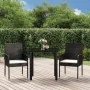 Set comedor de jardín 3 pzas con cojines ratán sintético negro von , Gartensets - Ref: Foro24-3185155, Preis: 181,35 €, Rabat...