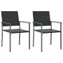 Juego de comedor para jardín 3 piezas ratán sintético y acero von , Gartensets - Ref: Foro24-3187003, Preis: 186,38 €, Rabatt: %