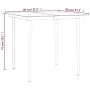Juego de comedor para jardín 3 piezas ratán sintético y acero von , Gartensets - Ref: Foro24-3187003, Preis: 186,38 €, Rabatt: %