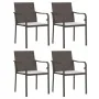 Juego comedor jardín 5 piezas y cojines ratán sintético y acero by , Garden sets - Ref: Foro24-3186961, Price: 316,29 €, Disc...