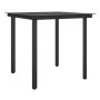 Juego comedor jardín 5 piezas y cojines ratán sintético y acero von , Gartensets - Ref: Foro24-3186956, Preis: 291,42 €, Raba...