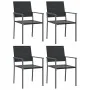 Juego de comedor para jardín 5 piezas ratán sintético y acero von , Gartensets - Ref: Foro24-3187020, Preis: 238,60 €, Rabatt: %