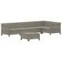 Set de muebles de jardín 6 pzas y cojines ratán sintético gris de , Conjuntos de jardín - Ref: Foro24-3187275, Precio: 478,94...