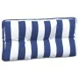 Cojines para palés 7 piezas tela a rayas azul y blanco von , Kissen für Stühle und Sofas - Ref: Foro24-3188918, Preis: 214,38...