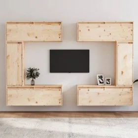 Muebles para TV 6 piezas madera maciza de pino von , TV-Möbel - Ref: Foro24-3100199, Preis: 347,68 €, Rabatt: %