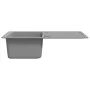 Fregadero reversible gris de granito de una cubeta con escurridor von , Sinkt - Ref: Foro24-141670, Preis: 226,44 €, Rabatt: %