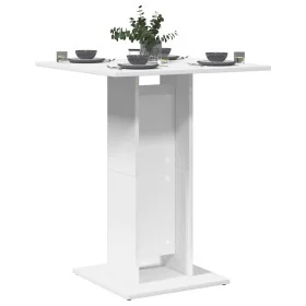 Mesa de bistró de madera contrachapada blanco 60x60x75 cm by , Kitchen and dining tables - Ref: Foro24-802102, Price: 47,18 €...