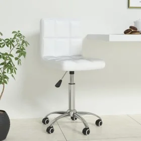 Silla de oficina giratoria de cuero sintético blanco von , Bürostühle - Ref: Foro24-334333, Preis: 87,48 €, Rabatt: %