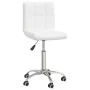 Silla de oficina giratoria de cuero sintético blanco by , Office chairs - Ref: Foro24-334333, Price: 89,08 €, Discount: %