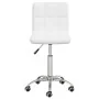 Silla de oficina giratoria de cuero sintético blanco by , Office chairs - Ref: Foro24-334333, Price: 89,08 €, Discount: %