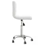 Silla de oficina giratoria de cuero sintético blanco by , Office chairs - Ref: Foro24-334333, Price: 89,08 €, Discount: %