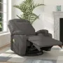 Sillón de masaje mecedora de cuero sintético gris antracita von , Elektrische Massagesessel - Ref: Foro24-335850, Preis: 475,...