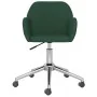 Silla de oficina giratoria de tela verde oscuro by , Office chairs - Ref: Foro24-344731, Price: 87,74 €, Discount: %