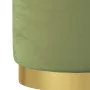 Hocker de almacenaje redondo verde mostaza terciopelo by , Folding stools and chairs - Ref: Foro24-340292, Price: 49,53 €, Di...
