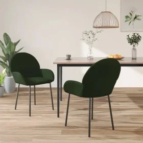 Sillas de comedor 2 unidades terciopelo verde oscuro von , Essstühle - Ref: Foro24-344765, Preis: 107,81 €, Rabatt: %