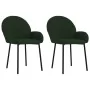 Sillas de comedor 2 unidades terciopelo verde oscuro von , Essstühle - Ref: Foro24-344765, Preis: 107,85 €, Rabatt: %