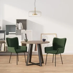 Sillas de comedor 2 unidades terciopelo verde oscuro von , Essstühle - Ref: Foro24-344800, Preis: 124,55 €, Rabatt: %