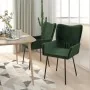 Sillas de comedor 2 unidades terciopelo verde oscuro by , dining chairs - Ref: Foro24-344800, Price: 124,55 €, Discount: %