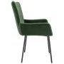 Sillas de comedor 2 unidades terciopelo verde oscuro by , dining chairs - Ref: Foro24-344800, Price: 124,55 €, Discount: %
