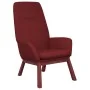 Sillón de relax de tela color rojo tinto by , Armchairs - Ref: Foro24-341391, Price: 127,73 €, Discount: %
