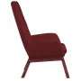 Sillón de relax de tela color rojo tinto by , Armchairs - Ref: Foro24-341391, Price: 127,73 €, Discount: %