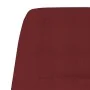 Sillón de relax de tela color rojo tinto by , Armchairs - Ref: Foro24-341391, Price: 127,73 €, Discount: %