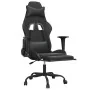 Silla gaming de masaje y reposapiés cuero sintético negro von , Gaming-Stühle - Ref: Foro24-345419, Preis: 127,10 €, Rabatt: %