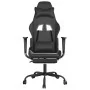 Silla gaming de masaje y reposapiés cuero sintético negro von , Gaming-Stühle - Ref: Foro24-345419, Preis: 127,10 €, Rabatt: %