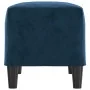 Banco de terciopelo azul 70x35x41 cm by , Banks - Ref: Foro24-349406, Price: 48,41 €, Discount: %