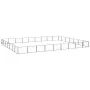 Perrera acero 63 m² negra by , Dog kennels and fences - Ref: Foro24-3082181, Price: 558,94 €, Discount: %
