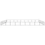 Perrera acero 63 m² negra by , Dog kennels and fences - Ref: Foro24-3082181, Price: 558,94 €, Discount: %