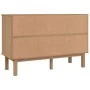 Cajonera OTTA madera maciza pino marrón y blanco 111x43x73,5 cm von , Schubladen - Ref: Foro24-348587, Preis: 187,11 €, Rabat...