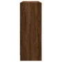 Aparador madera de ingeniería color roble marrón 91x28x75 cm by , Sideboards - Ref: Foro24-823015, Price: 102,66 €, Discount: %