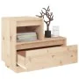 Mesita de noche madera maciza de pino 60x34x51 cm de , Mesitas de noche - Ref: Foro24-814374, Precio: 71,18 €, Descuento: %