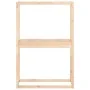 Soporte para neumáticos madera maciza de pino 120x40x180 cm de , Estanterías industriales - Ref: Foro24-825003, Precio: 80,45...
