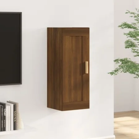 Armario de pared madera de ingeniería marrón roble 35x34x90 cm von , Regale und Regale - Ref: Foro24-817452, Preis: 35,54 €, ...