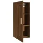 Armario de pared madera de ingeniería marrón roble 35x34x90 cm von , Regale und Regale - Ref: Foro24-817452, Preis: 35,54 €, ...