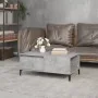 Mesa de centro madera contrachapada gris hormigón 90x50x36,5 cm de , Mesas de centro - Ref: Foro24-821120, Precio: 69,65 €, D...
