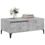 Mesa de centro madera contrachapada gris hormigón 90x50x36,5 cm de , Mesas de centro - Ref: Foro24-821120, Precio: 69,65 €, D...